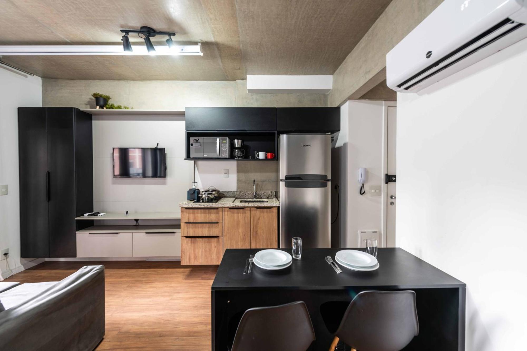 Apartamento 48 New W Movie Screen, Fast Wifi And Balcony São Paulo